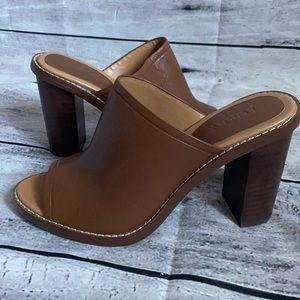 J.crew Mules. Worn once.